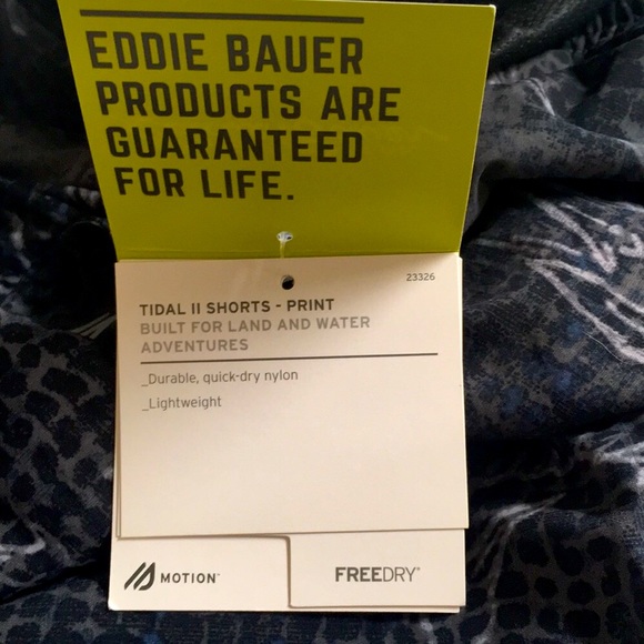 NWT Swim/surf tidal shorts by Eddie Bauer - Picture 2 of 3